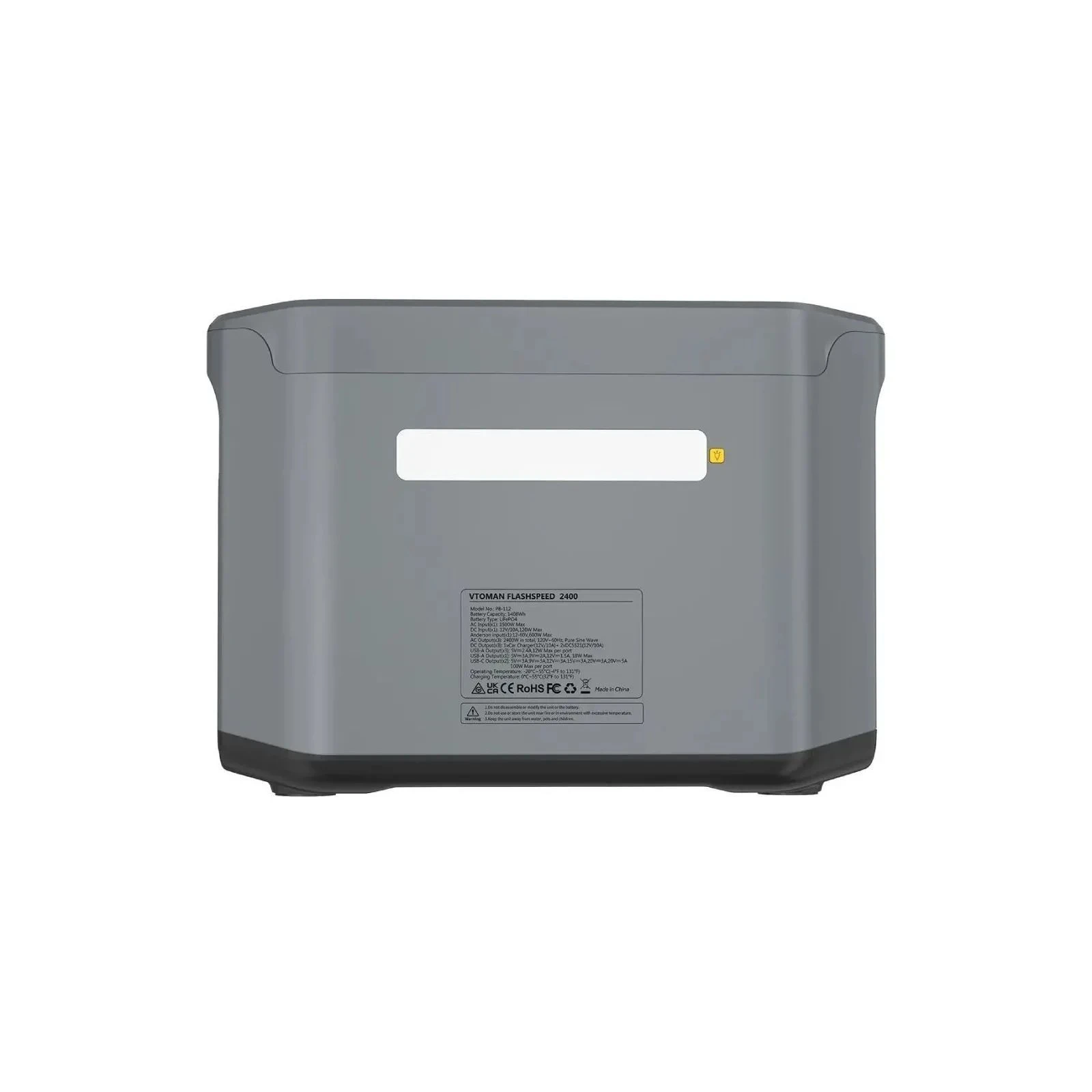 Зарядная станция Vtoman FlashSpeed 2400 2400W 1408Wh LiFePO4 (FlashSpeed 2400) (UA)