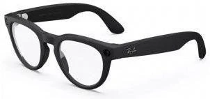 Смарт-окуляри Ray-Ban Meta Headliner Gen 2 Standard Matte Black Frame / Clear Lenses (RW4013 601SSB 50-22)
