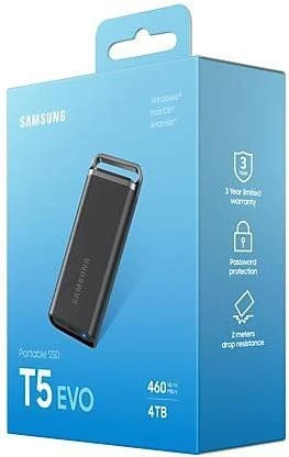 Samsung T5 EVO 4 TB Black (MU-PH4T0S)