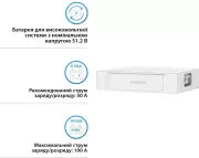 Внешняя батарея Dyness Stack100 S51100 Heated (S51100-H) (UA)