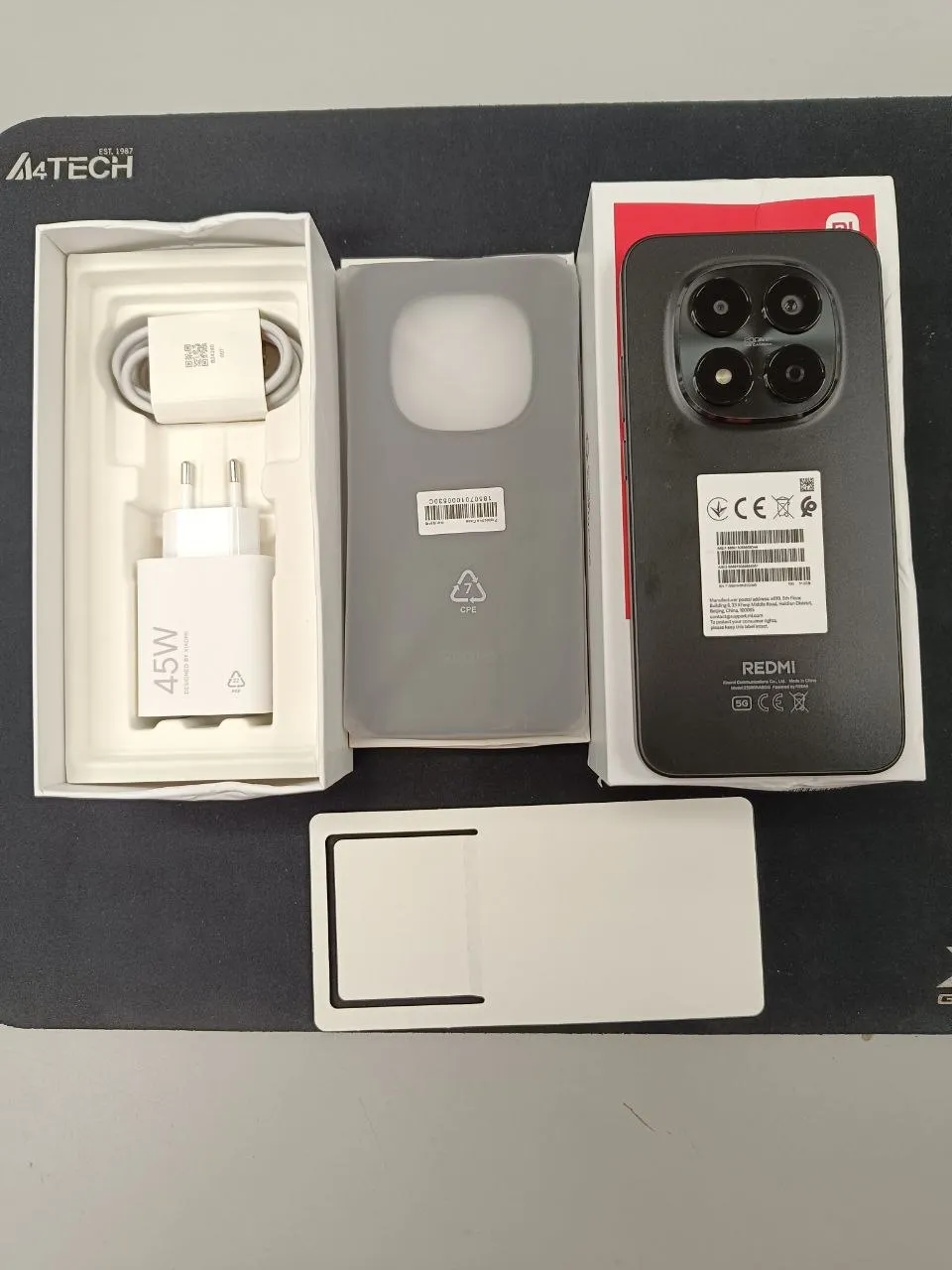 Xiaomi Redmi Note 15 Pro 5G 12/512GB Midnight Black (with adapter) Europe Уценка Битый пиксель.Дисплей: 6.83 / Amoled