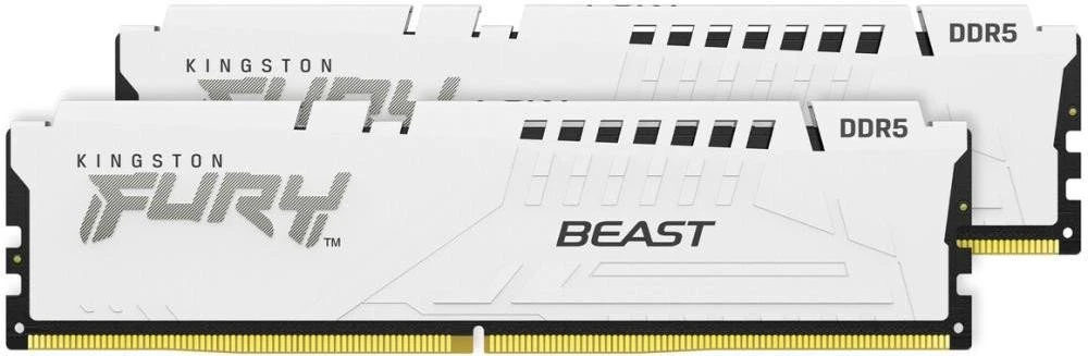 Kingston FURY 64 GB (2x32GB) DDR5 6000 MHz Beast EXPO White (KF560C36BWEK2-64)