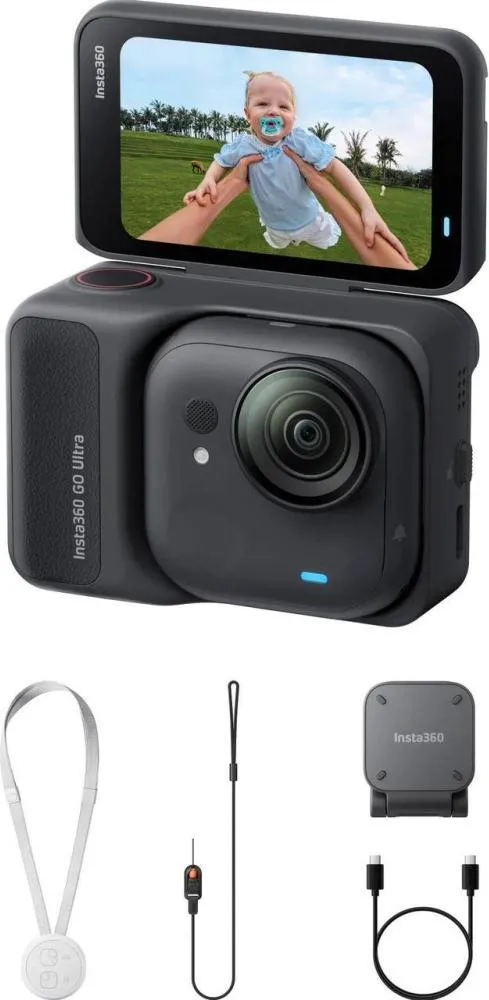 Insta360 GO Ultra Midnight Black (CINSABEA/B)
