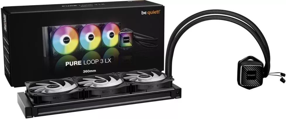 Водяное охлаждение be quiet! Pure Loop 3 LX 360mm (BW031) Тип: Водяное охлаждение;