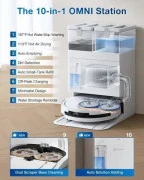 ECOVACS Deebot T50 Pro Omni White