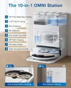 ECOVACS Deebot T50 Pro Omni White