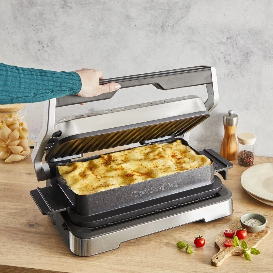 Электрогриль прижимной Tefal OptiGrill 4in1 XL GC784D30