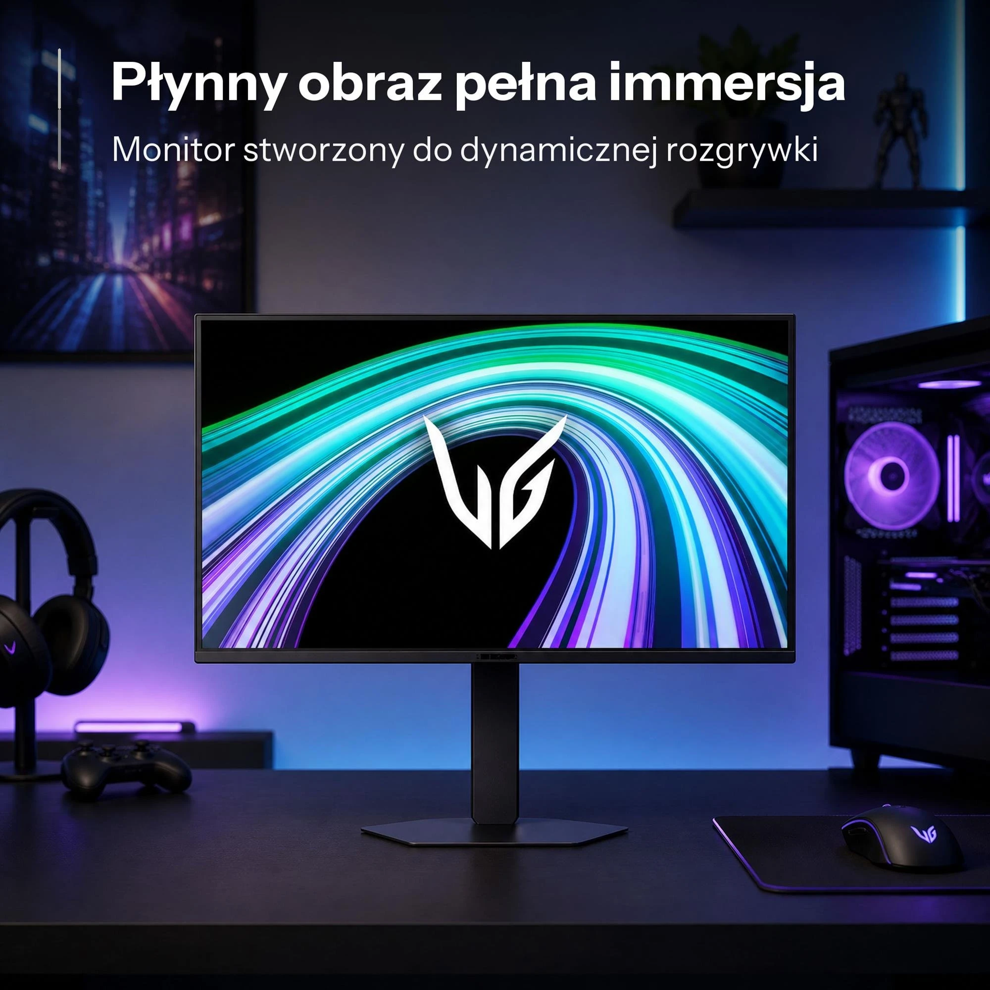 LG UltraGear 27G550B-B (27G550B-B.AEU) EU Діагональ екрану: 27; Покриття