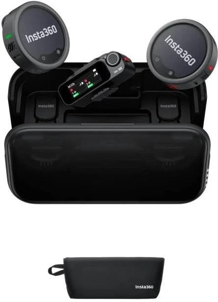 Микрофонная радиосистема для смартфона Insta360 Mic Pro (2TX + 1RX)