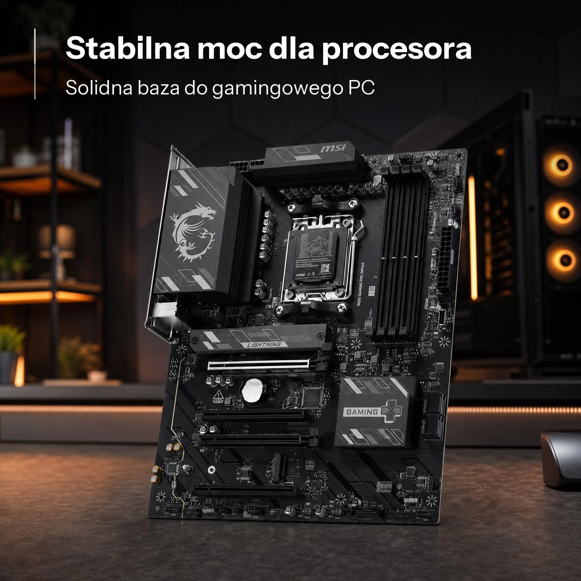 MSI B850 GAMING PRO WIFI6E EU