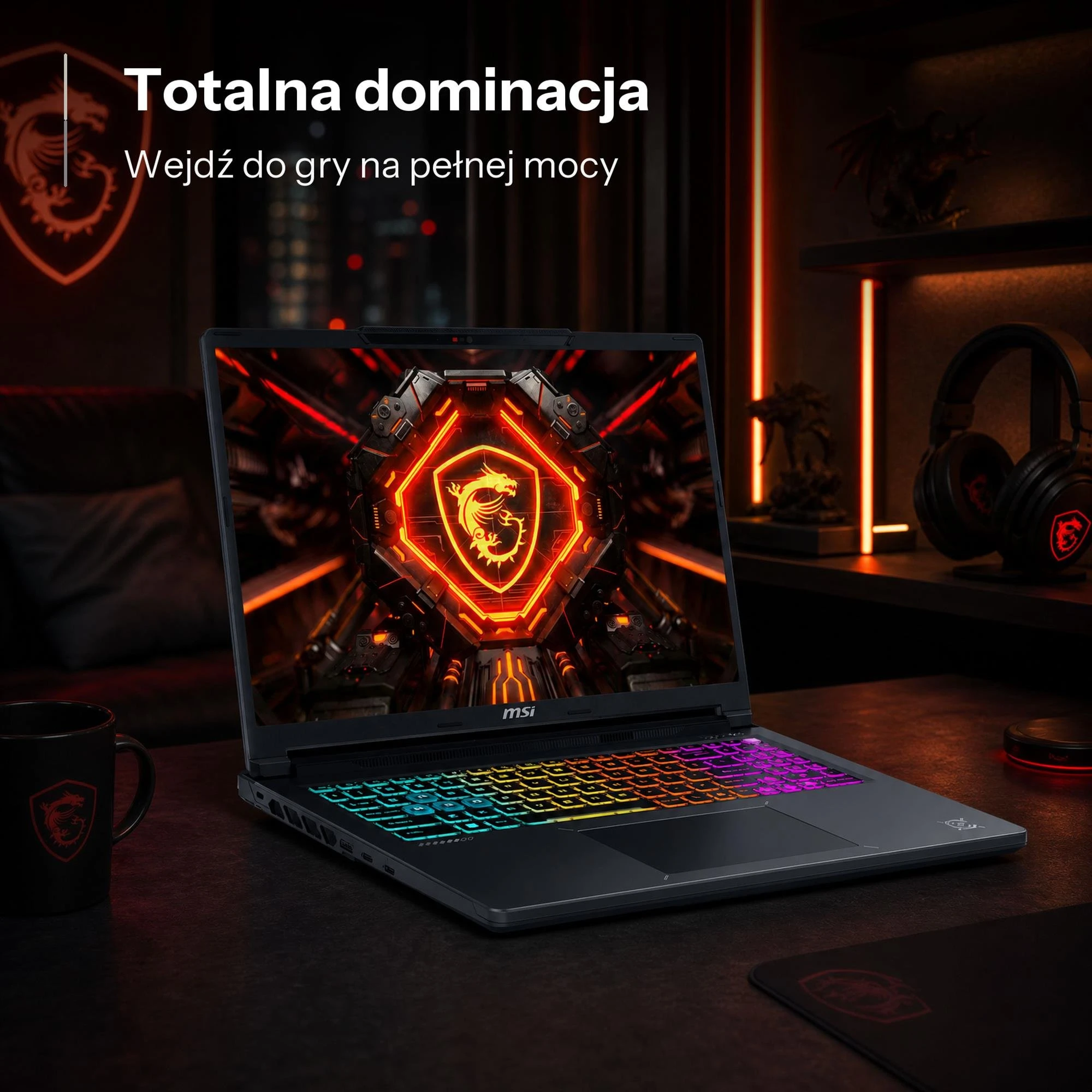 MSI Crosshair 16 HX i7-14650HX/16GB/1TB RTX5060 240Hz (Crosshair 16 HX | E14WFK-059XPL)
