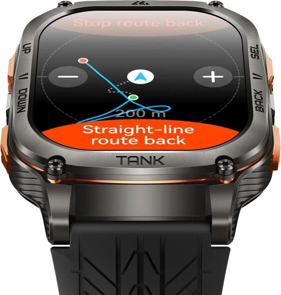 Смарт-годинники KOSPET Tank M3 Ultra SE Black