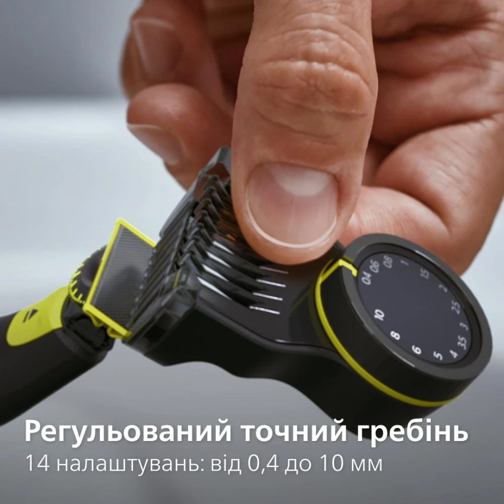 Триммер для бороды, усов, тела Philips OneBlade Pro 360 QP6542/15