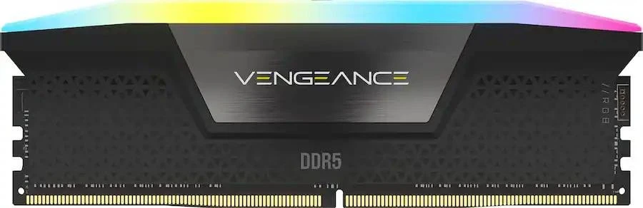 Corsair 64 GB (2x32 GB) DDR5 6400 MHz Vengeance RGB Black (CMH64GX5M2Y6400C32)