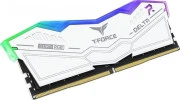 TEAM 32 GB (2x16GB) DDR5 6000 MHz T-Force Delta RGB White (FF4D532G6000HC38ADC01)