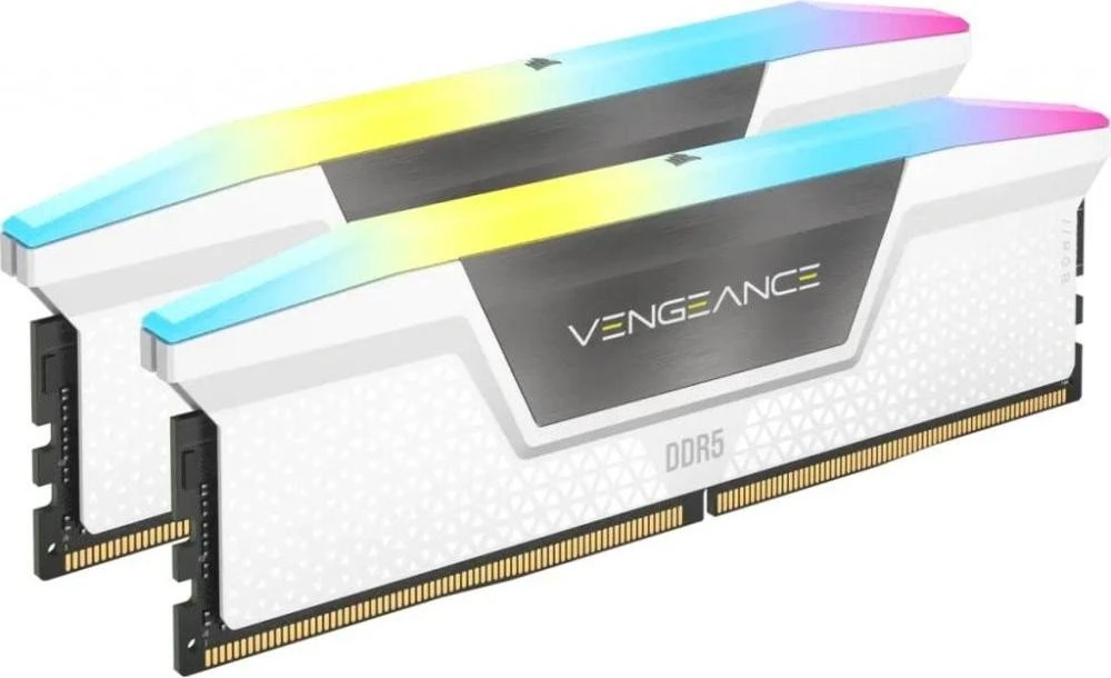 Corsair 64 GB (2x32GB) DDR5 5200 MHz Vengeance RGB (CMH64GX5M2B5200C40W)