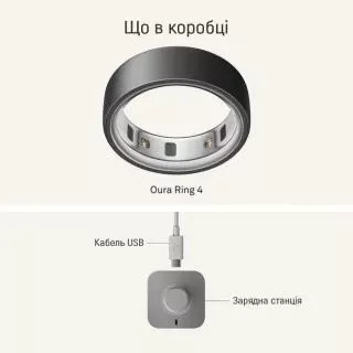 Oura Ring 4 Stealth Size 14 (JZ90-54218-14)