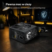 MSI MAG A650BN PCIE5 II 650W 80 Plus Bronze (306-7ZPSY11-CE0) EU