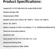 Портативные колонки Hopestar A60 Black