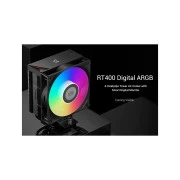 Кулер для процессора PcCooler RT400 Digital ARGB BK (UA)