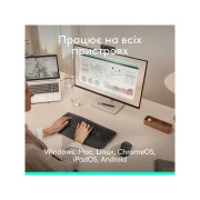 Logitech Signature Comfort Plus M850L Wireless/Bluetooth/USB-C for Business Graphite (910-007704) (UA)