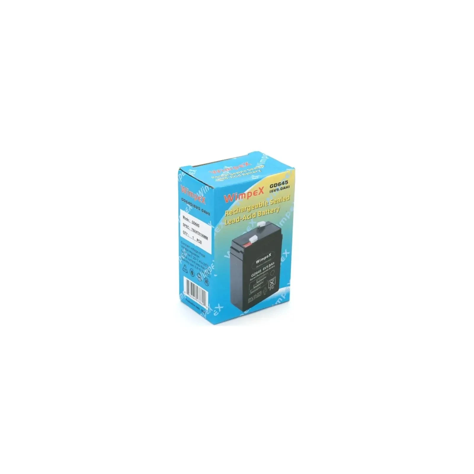 Батарея к ИБП Wimpex 6V 5Ah (Wimpex WX-645) (UA)