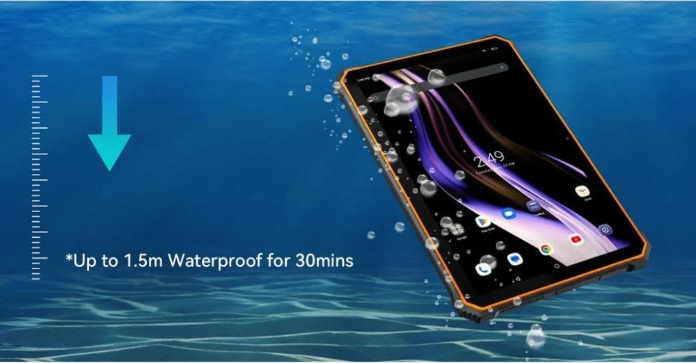 Blackview Tab Active 5 8.68 6/128GB LTE Rugged NFC Black (6931548326311) (UA) Лінійка: Active 5; Тип: Планиет;