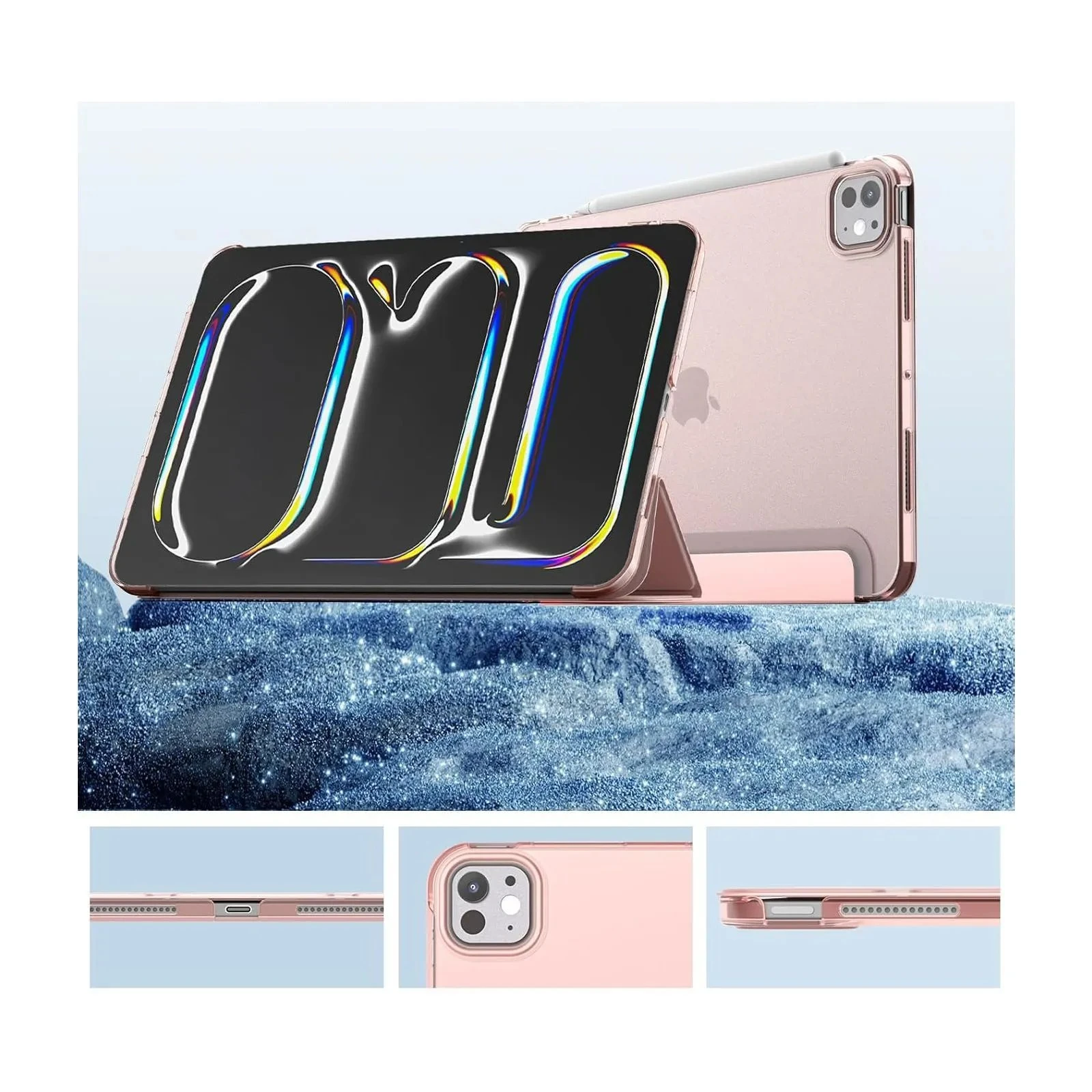 Чохол для планшета BeCover Tri Fold Hard Apple iPad Pro 11