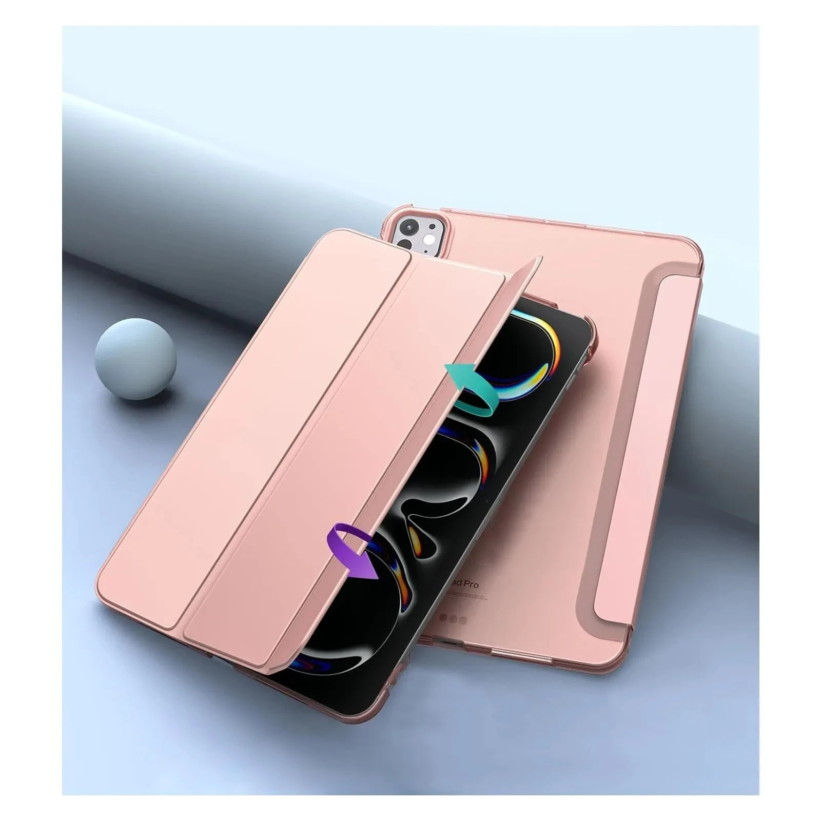 Чохол для планшета BeCover Tri Fold Hard Apple iPad Pro 11