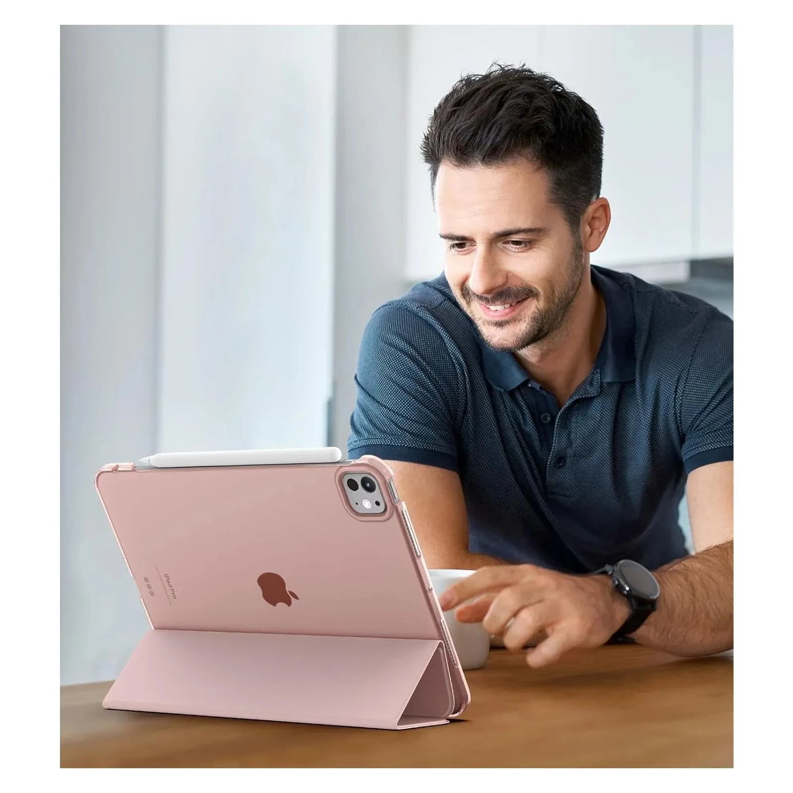 Чохол для планшета BeCover Tri Fold Hard Apple iPad Pro 11