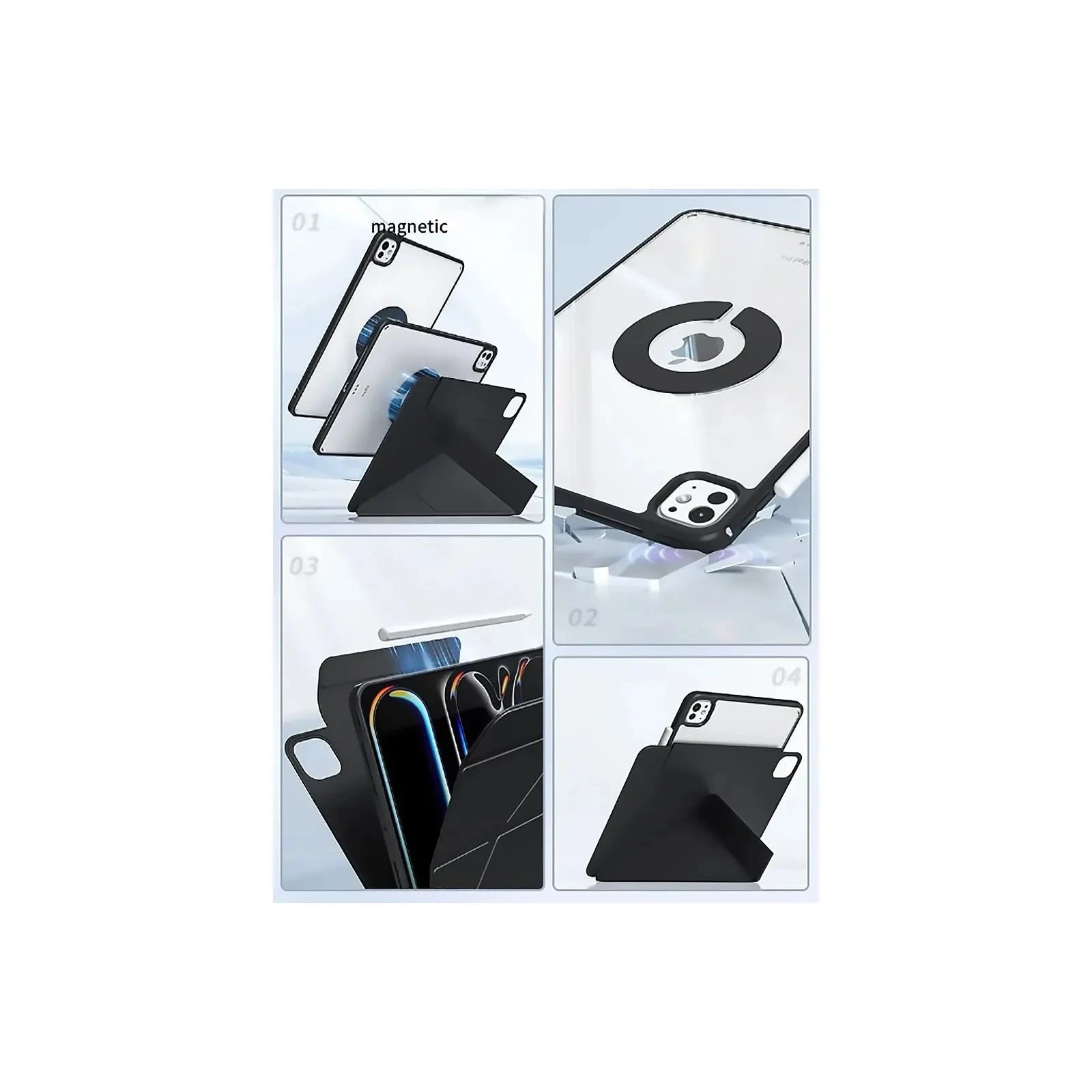 Чохол для планшета BeCover Ultra Slim Origami Flex Apple iPad Pro 11