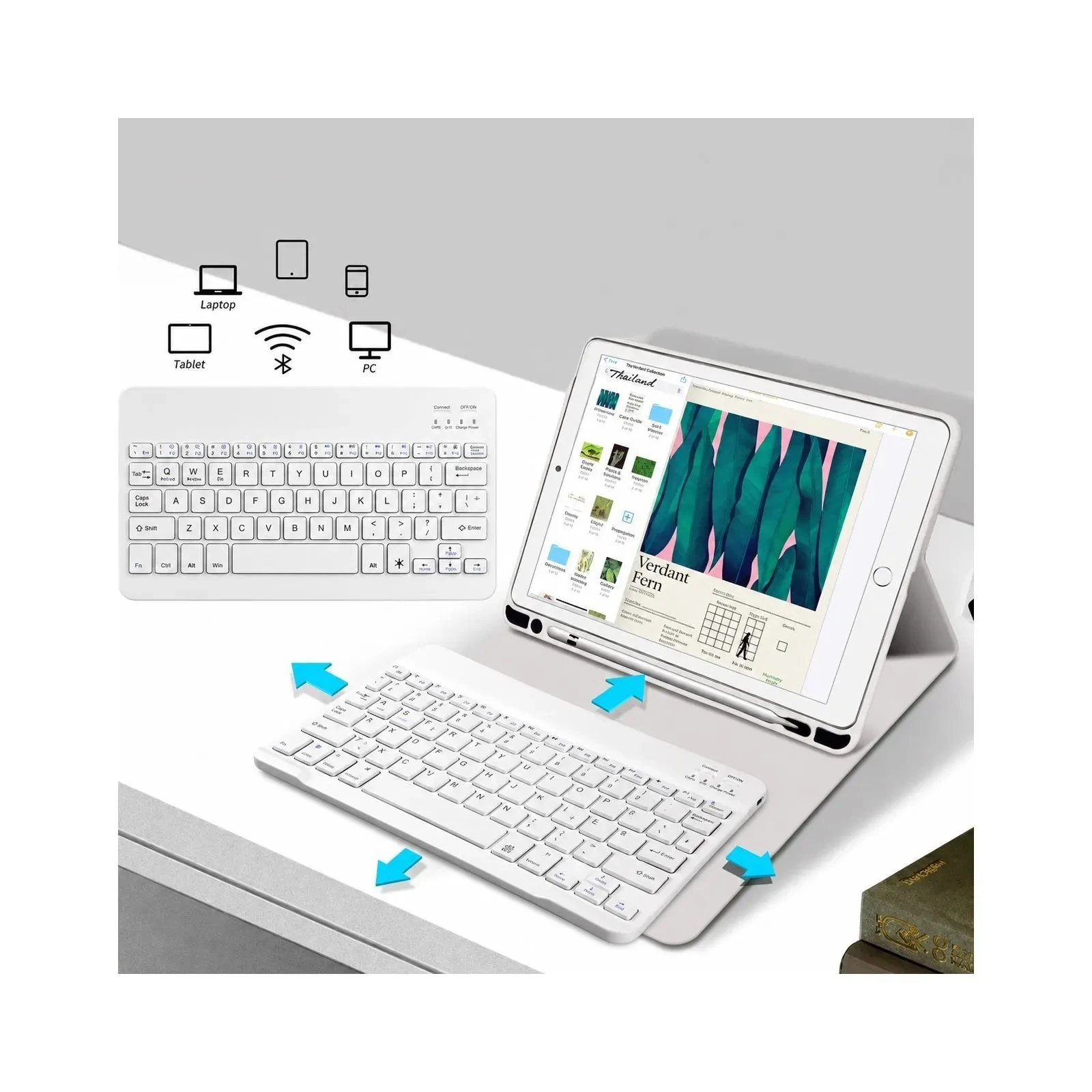 Чехол для планшета BeCover Wireless Keyboard Apple iPad Pro 11
