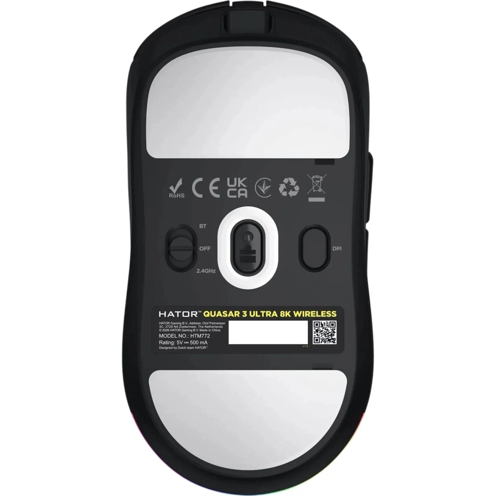 Hator Quasar 3 Ultra 8K Wireless Black Edition (HTM772) (UA)