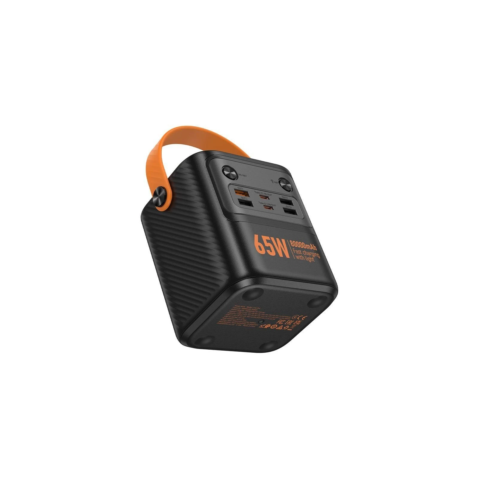 HOCO 80000mAh Pro Tough PD/65W Black (J152 / 714982) (UA)