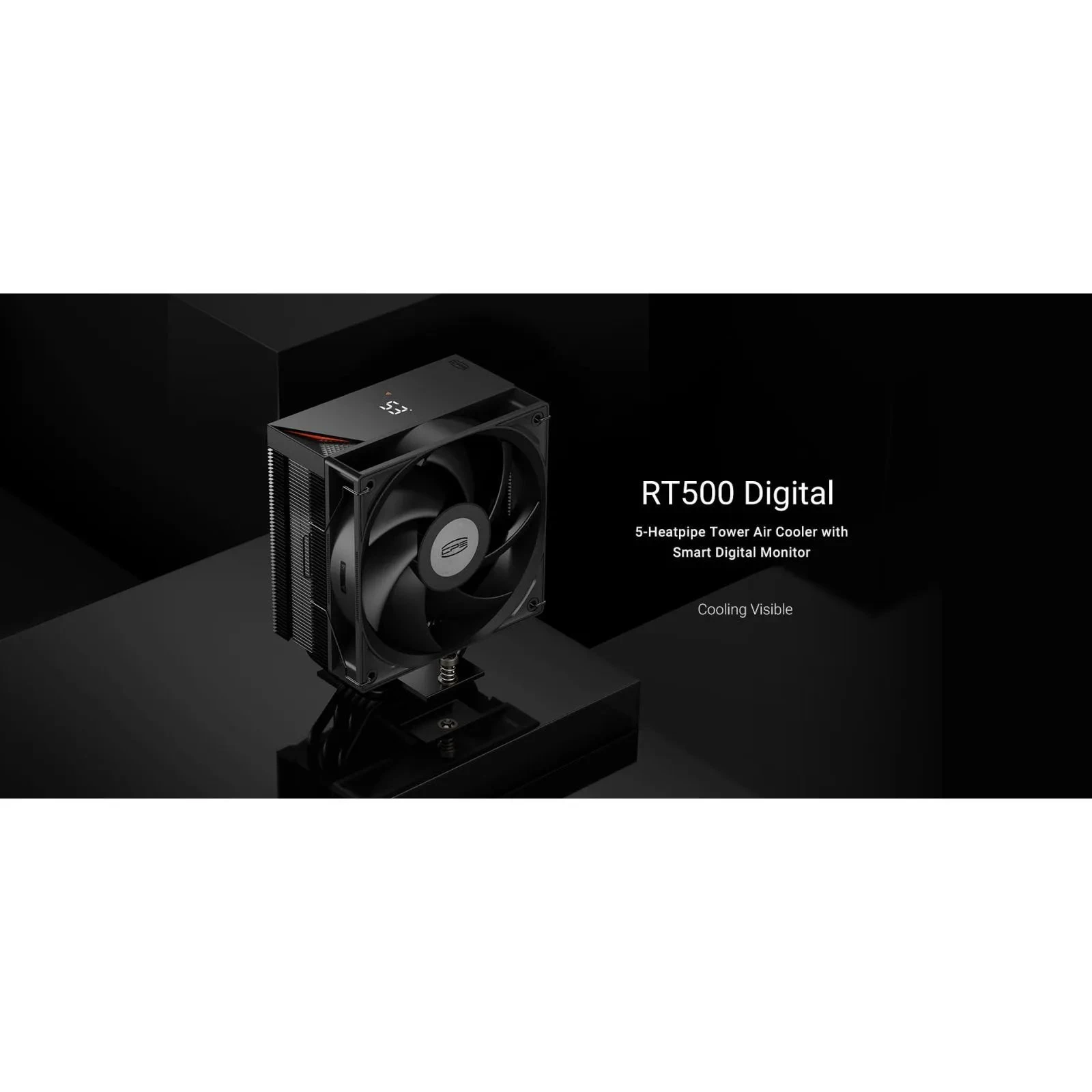 Кулер для процессора PcCooler RT500 Digital BK (UA)