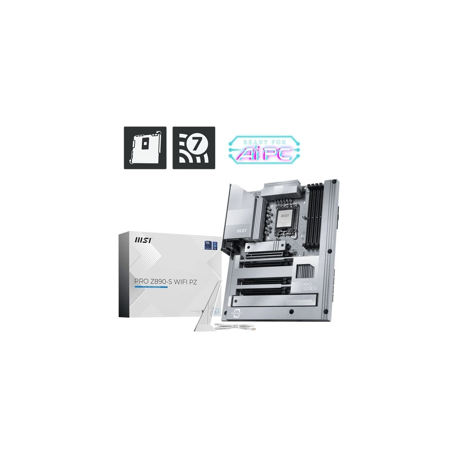 MSI PRO Z890-S WIFI PROJECT ZERO (PRO Z890-S WIFI PZ) (UA)