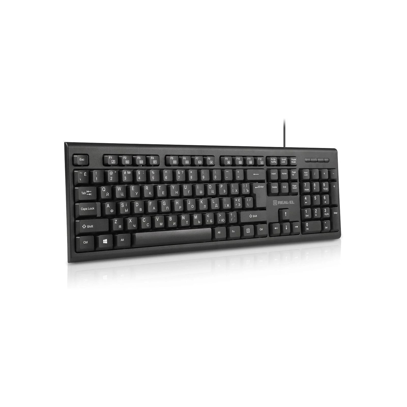 REAL-EL RK-507 USB Black (EL123100050) (UA)