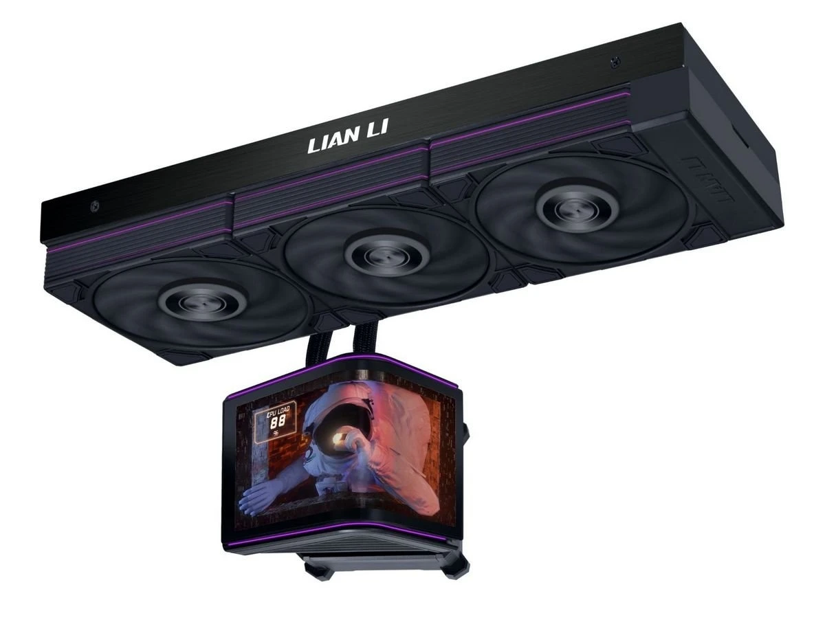 Система водяного охолодження Lian Li HydroShift II OLED Curved 360 P28 Black (G89.GHS2OLDC36PB.00) (UA)
