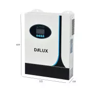Солнечный инвертор Delux NKH-3,6KW 24V 100А (90023760) (UA)