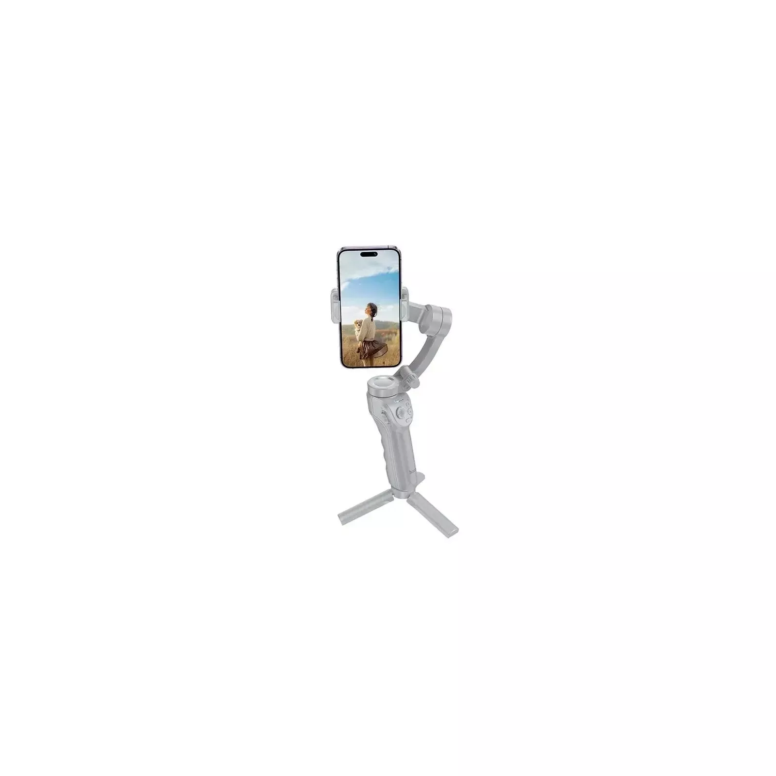 Стедикам HOCO K24 Support 3-axis smart gimbal Gray (6942007635547) (UA)