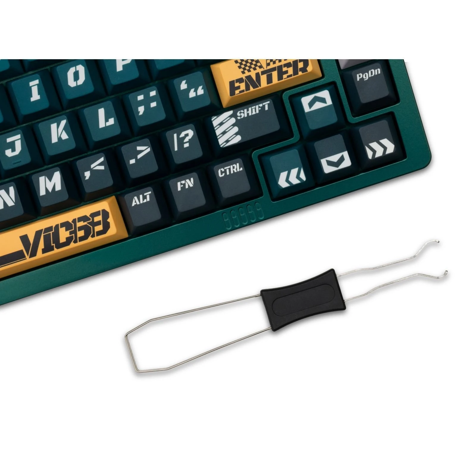 Thunderobot VIC68 TTC Ultra RGB King Magnetic Switch USB Parrot Green (6932066320188) (UA)