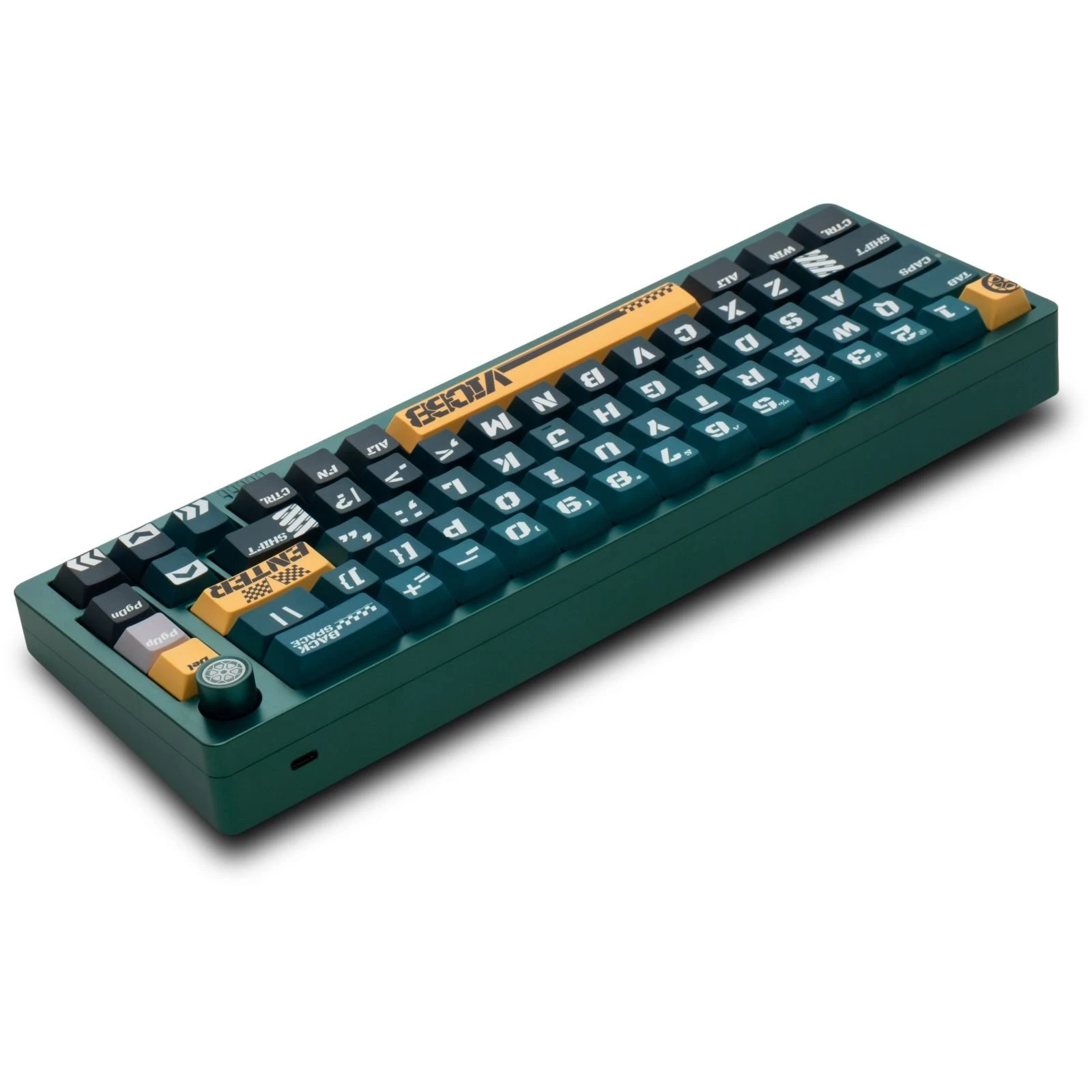 Thunderobot VIC68 TTC Ultra RGB King Magnetic Switch USB Parrot Green (6932066320188) (UA)