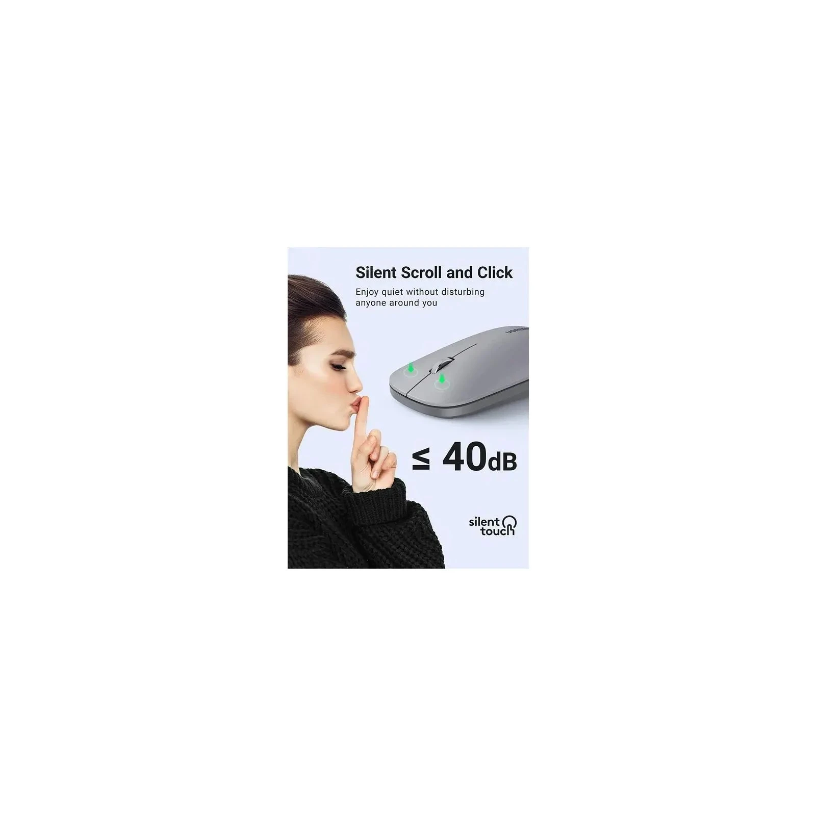 Ugreen MU001 Portable Wireless Gray (90373) (UA)