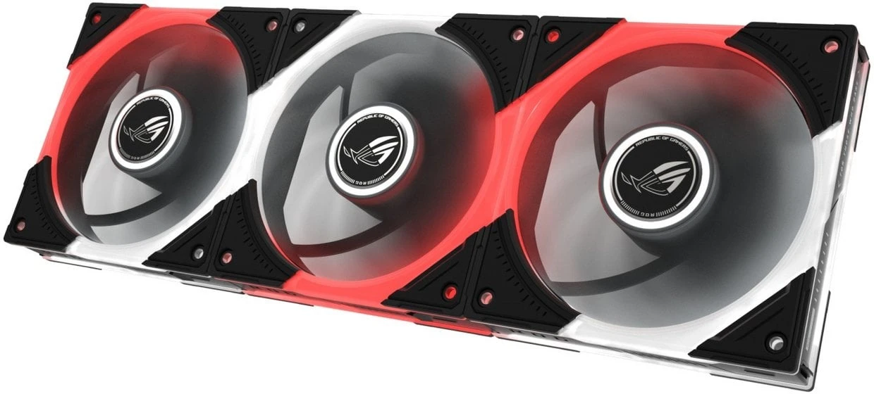Вентилятор Asus ROG Eurux GR120 FAN ARGB Reverse Black 3in1 (90DA00K0-B09020) (UA) Діаметр вентилятора: 120 мм;