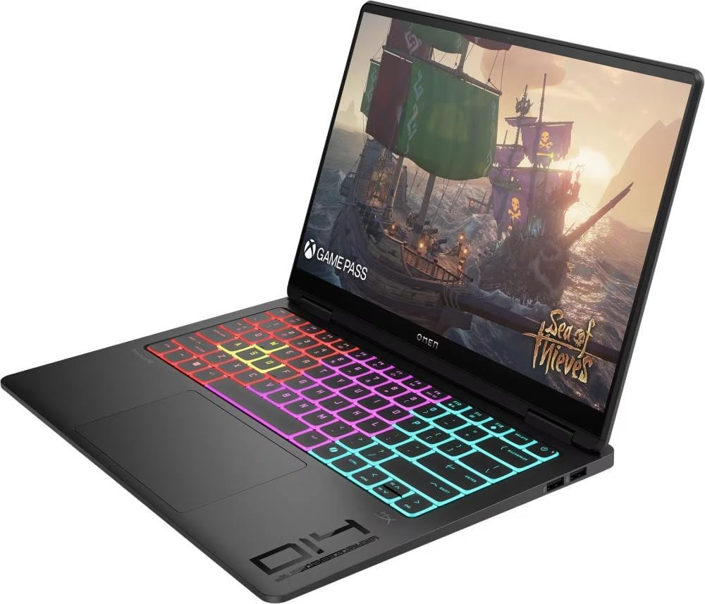 HP OMEN 14 Transcend Gaming Laptop Shadow Black 14T-FB100 (C52FKAV)