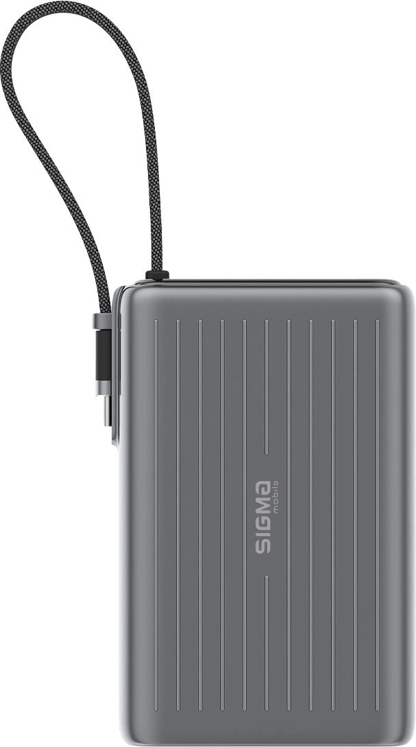 Sigma mobile X-power SI25A5QLX 25000mAh 100W Grey (4827798848715) (UA)