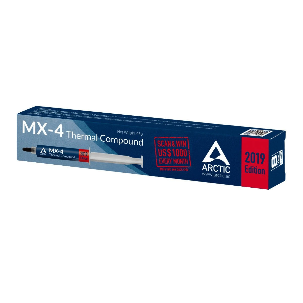 Arctic MX-4 2019 Edition 45g (ACTCP00024A) (UA) Тип: Термопаста; Масса, г: 45;