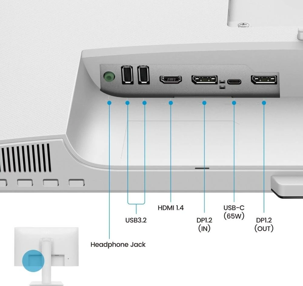 BenQ GW2786TC (9H.LMNLB.QBE) (UA) Тип: Монитор; Диагональ экрана,