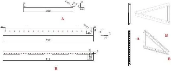 Кріплення EcoFlow Tilt Mount Bracket (AA-frame-28in) (UA)
