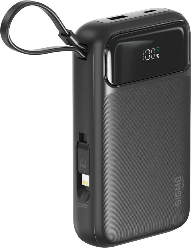 Sigma mobile X-power SI20A8QL-MAG 20000mAh 22,5W Black (4827798434611) (UA)